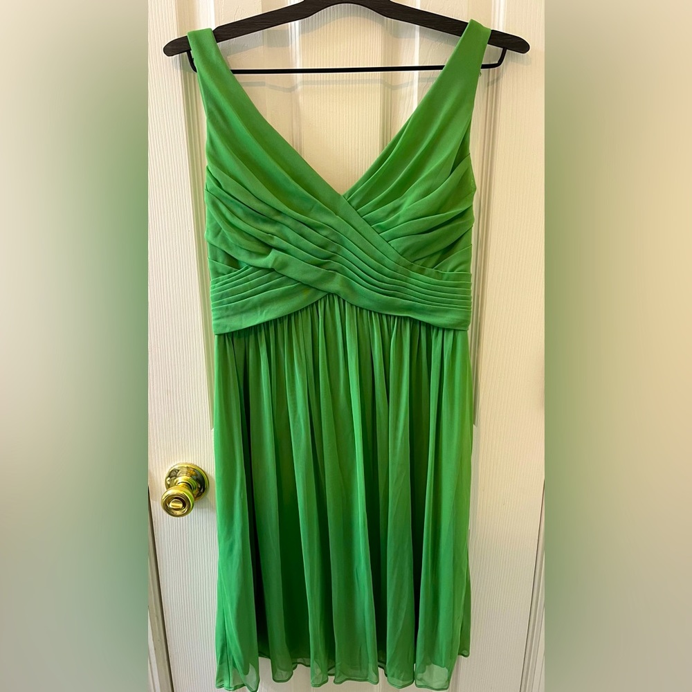 David’s bridal size:10 green dress NWT